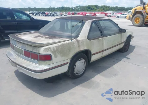 1990 Chevrolet Lumina Euro из США, поврежденный, VIN 2G1WN14T1L9159604